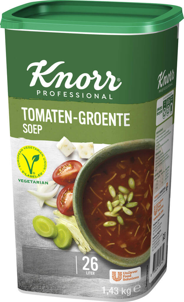 Knorr Professional Tomaten-groentesoep 1,43kg