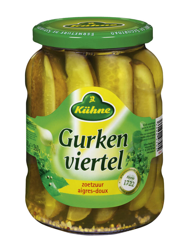 Kuhne Gurkenviertel 720/360gr