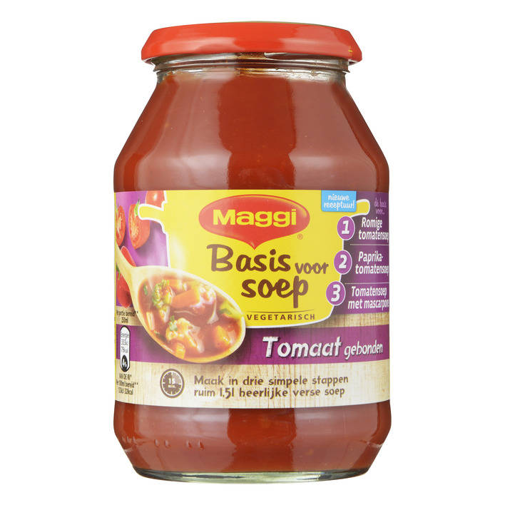 Maggi Basis voor soep gebonden tomatensoep 485ml