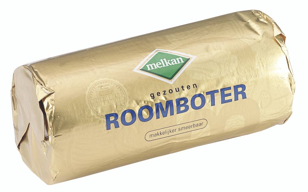 Melkan Roomboter gezouten 500gr