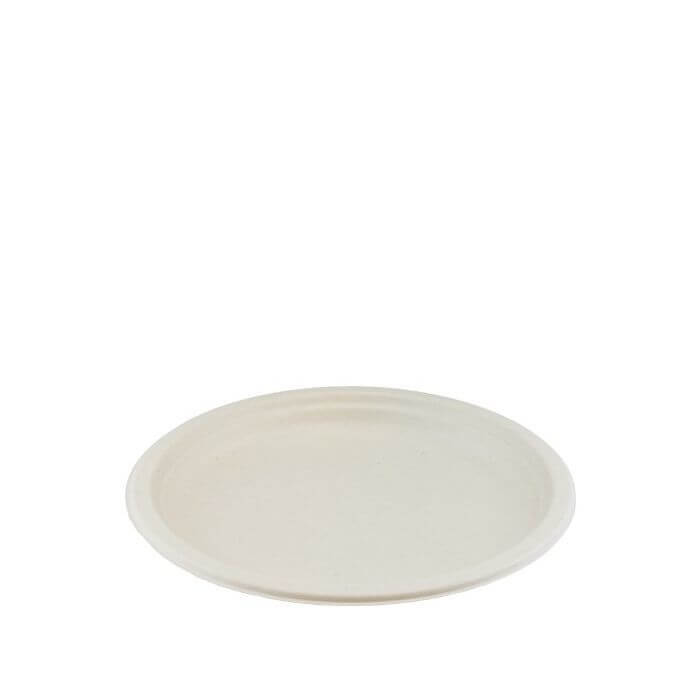 Natureko Bord suikerriet bruin 26cm