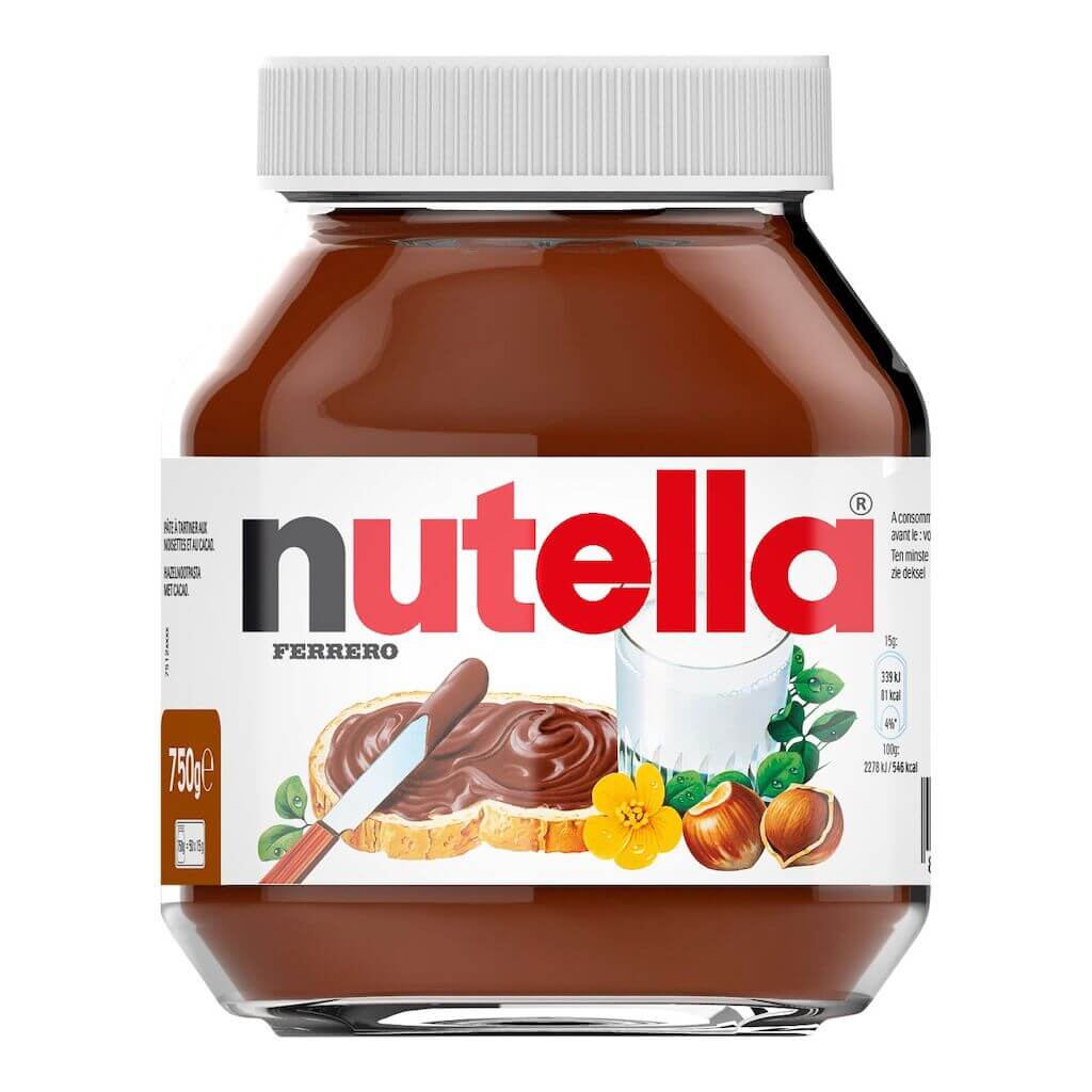 Nutella Hazelnoot pasta 750gr