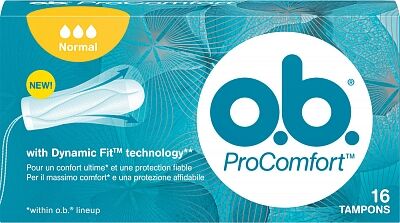 O.B. Tampons normaal comfort 16st