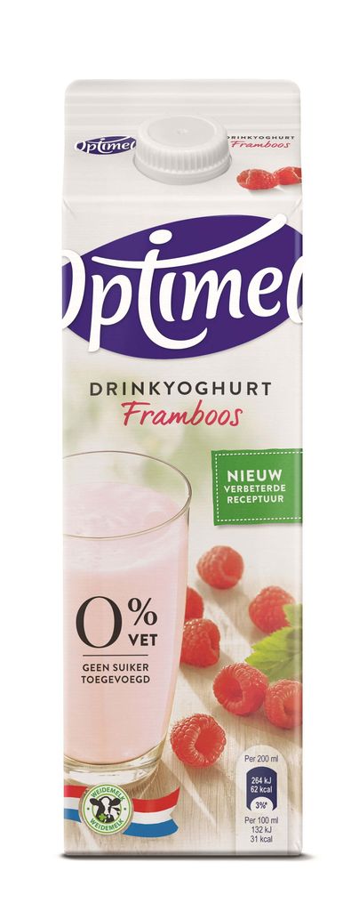 Optimel Drink framboos 1lt