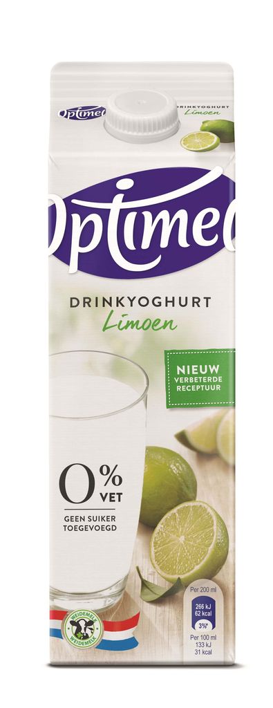 Optimel Drink limoen 1lt