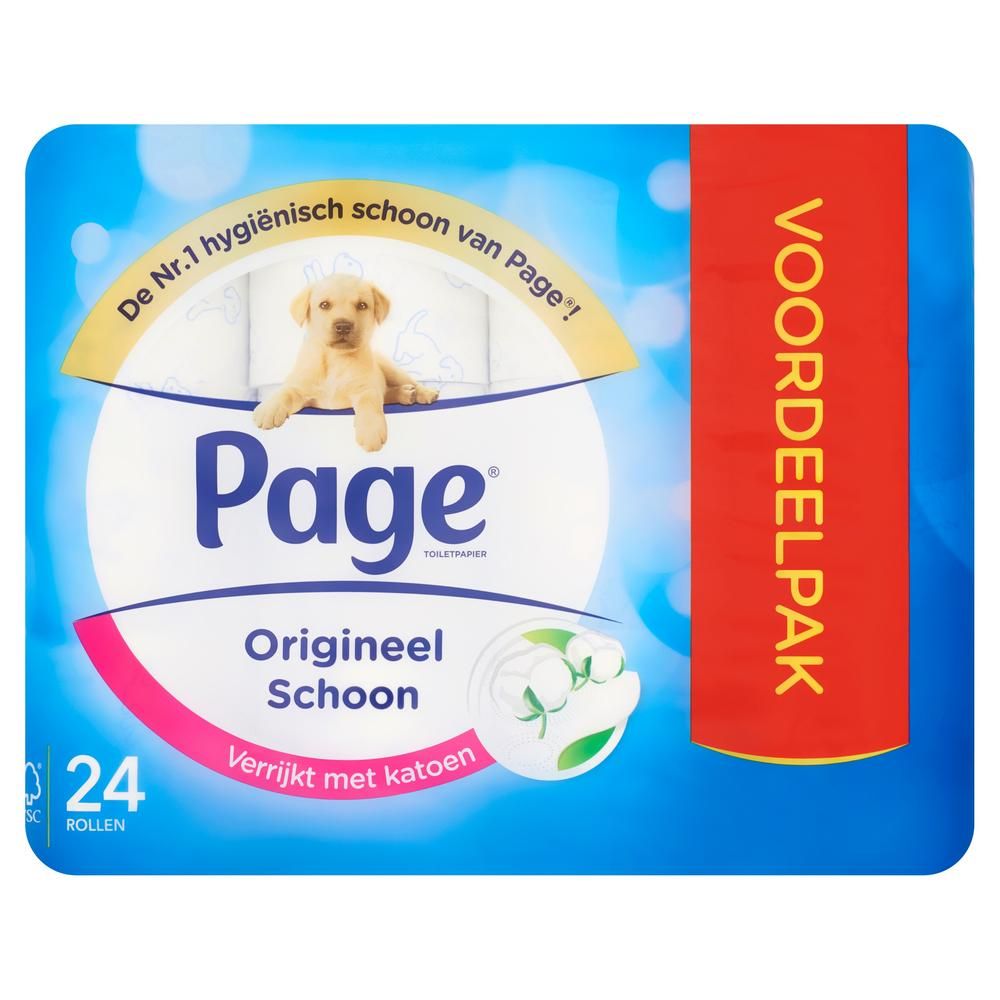 Page Origineel schoon toiletpapier 153 vel