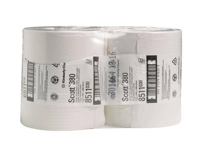 Scott Toilettissue maxi jumbo 2-laags 380m