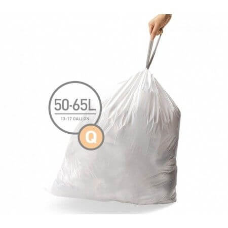 Simple Human Afvalzak Q 55lt