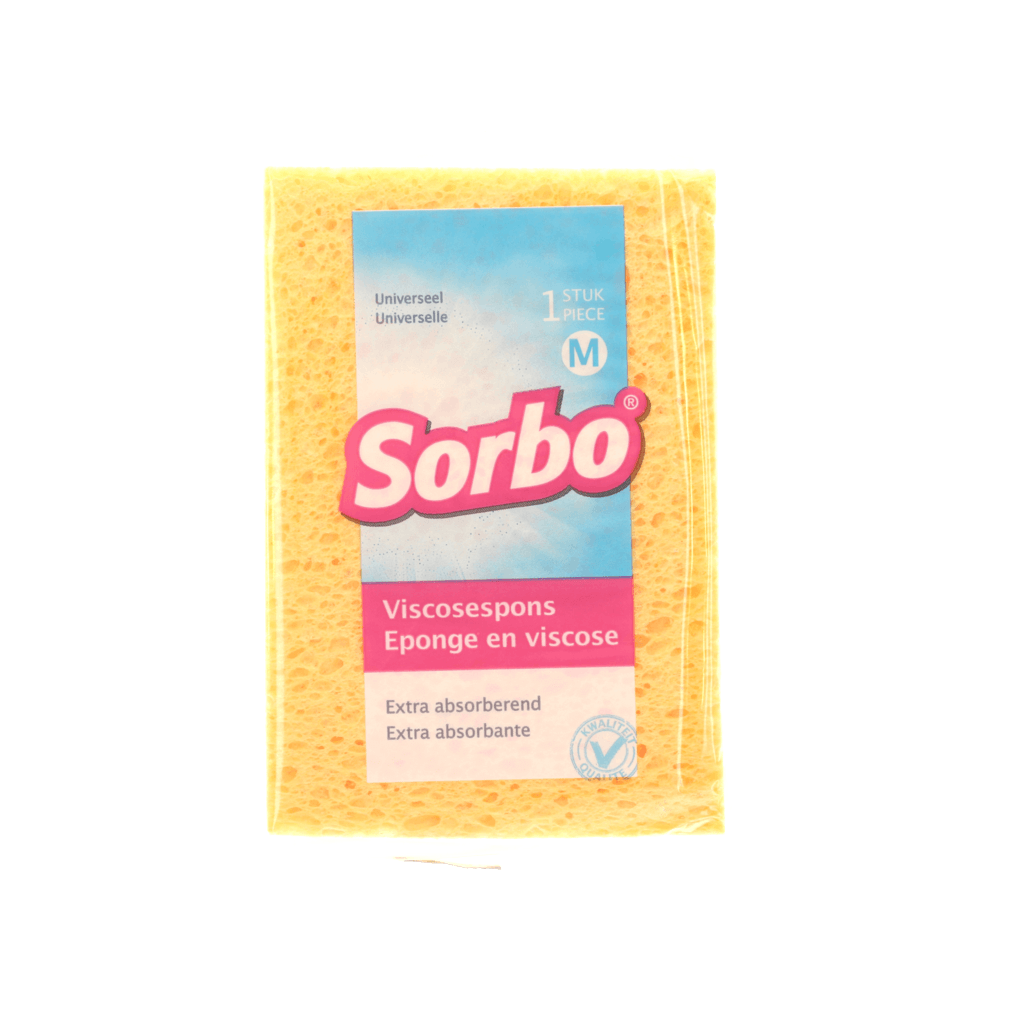 Sorbo Spons medium viscose 14x10cm