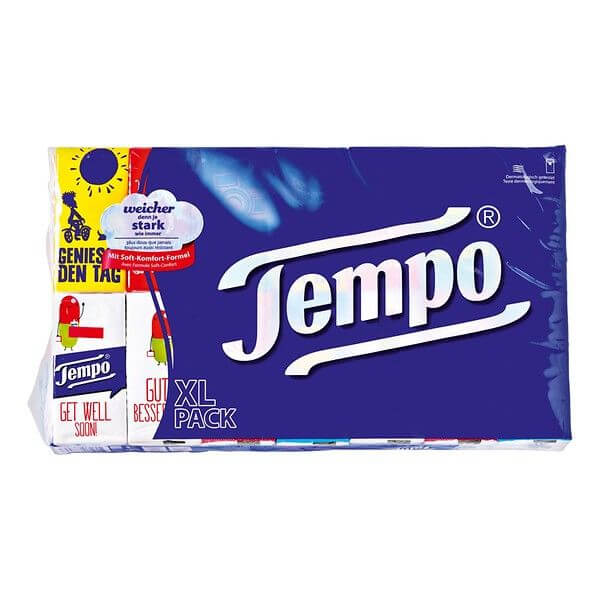 Tempo Zakdoekjes 10 tissues per pakje