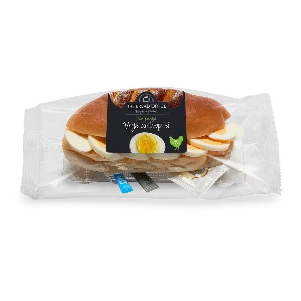 The Bread Office Puntje scharrelei wit 95gr