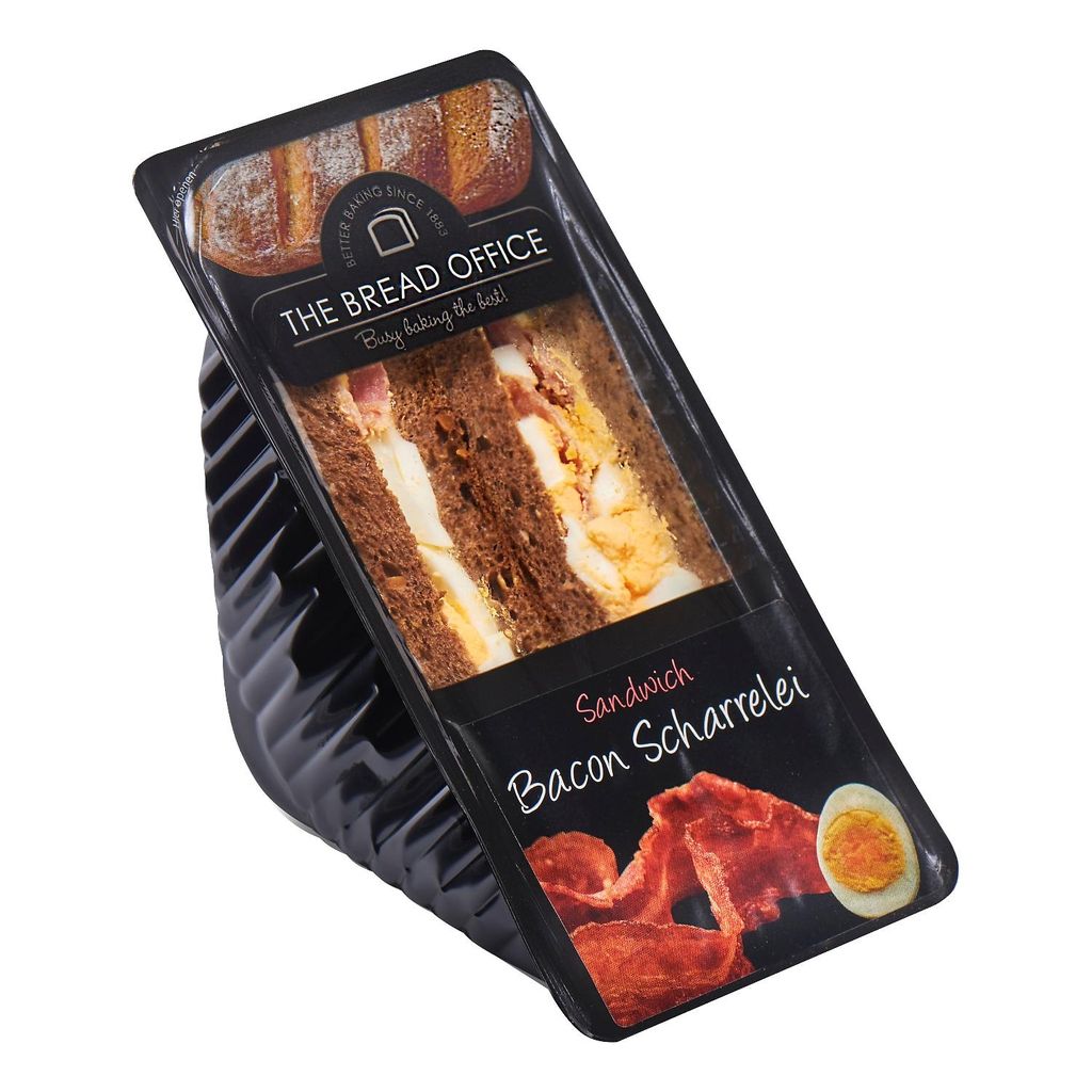 The Bread Office Sandwich bacon-ei langer vers 157gr