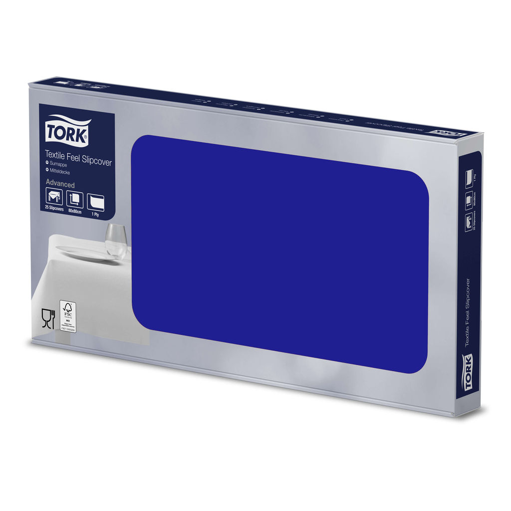 Tork Napperon donkerblauw 80x80cm