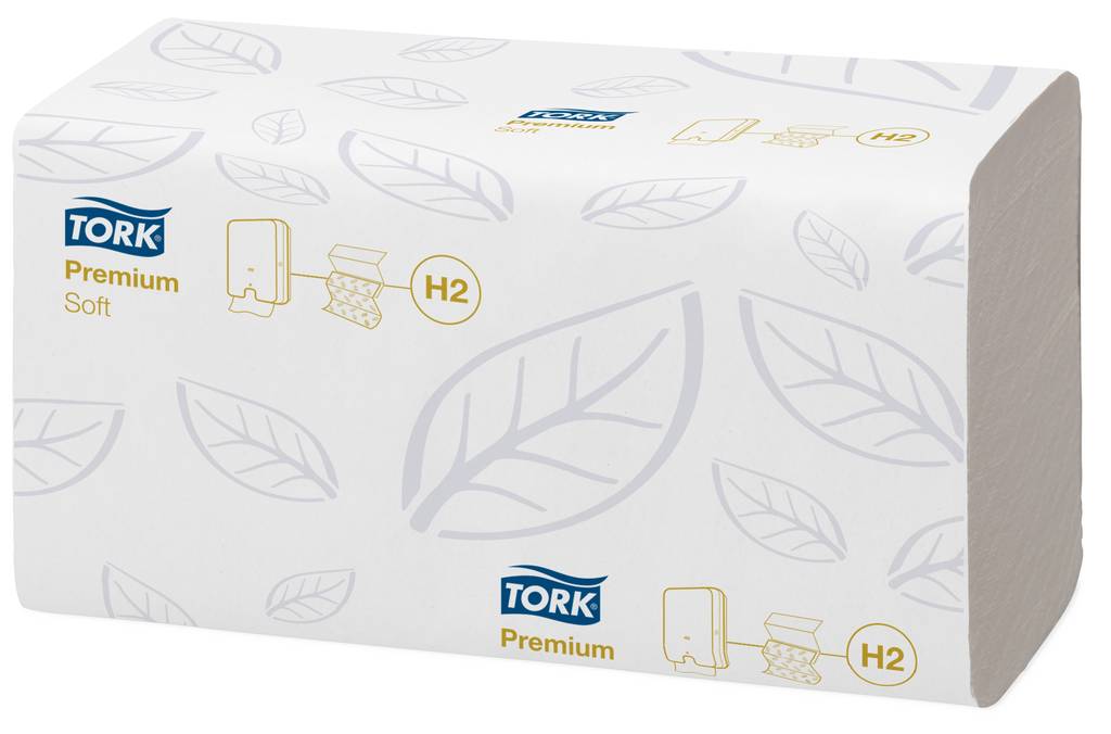 Tork Premium handdoeken Interfolded 2-laags 34x21cm