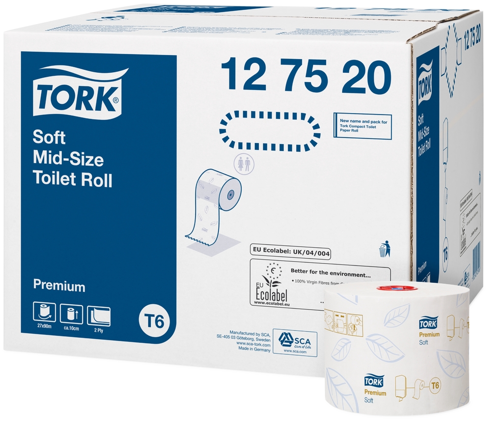 Tork Premium toiletpapier wit 2-laags 90m