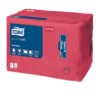 Tork Servetten rood 1-laags 33x33cm