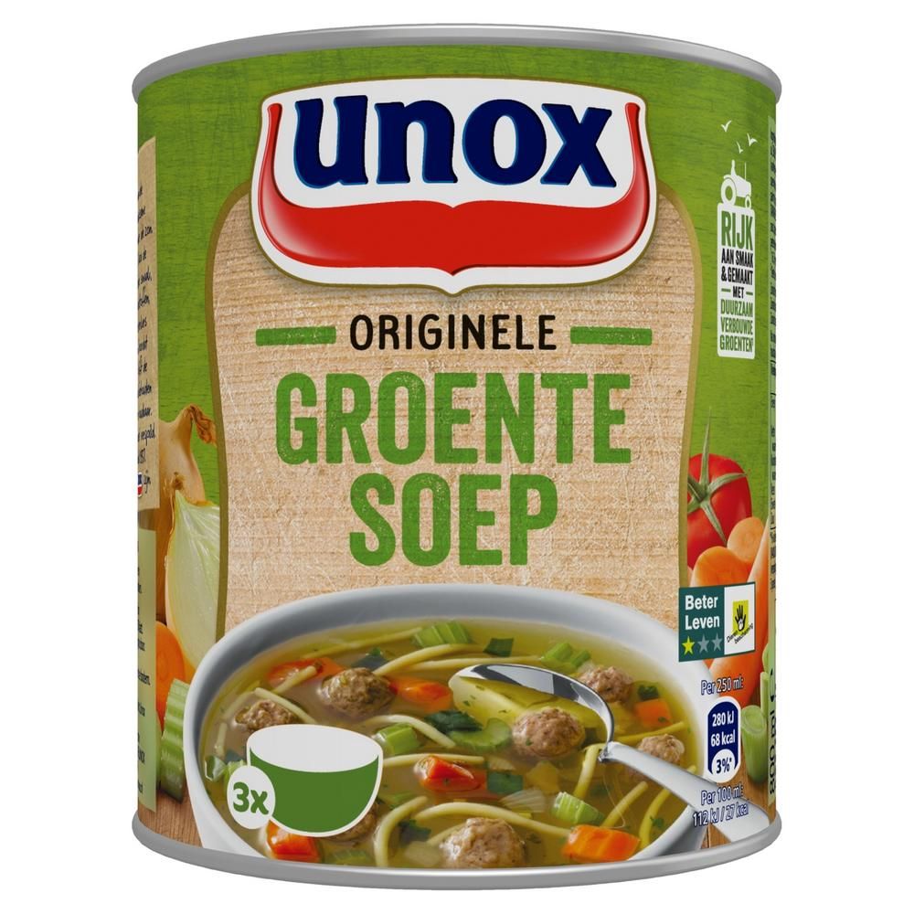 Unox Groentesoep 800ml
