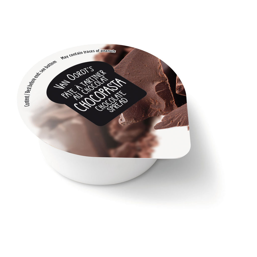 Van Oordt Chocoladepasta cups 10gr