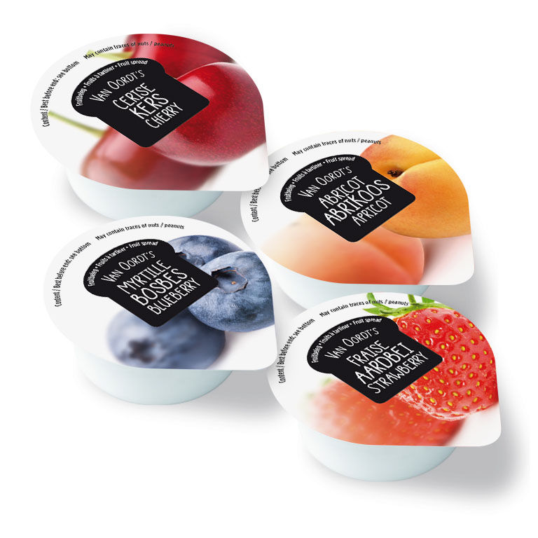 Van Oordt Jam assorti cups 15gr