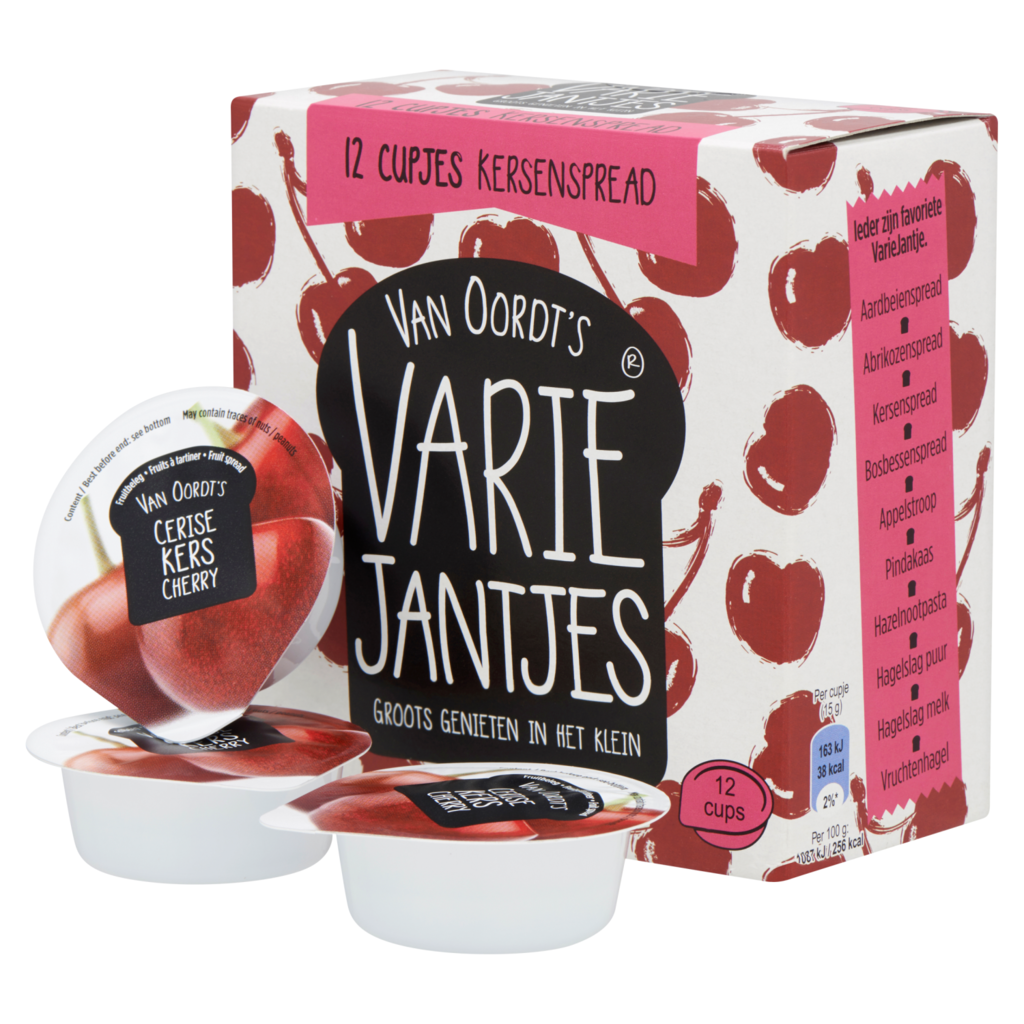 Van Oordt VarieJantjes kersenjam cup 15gr
