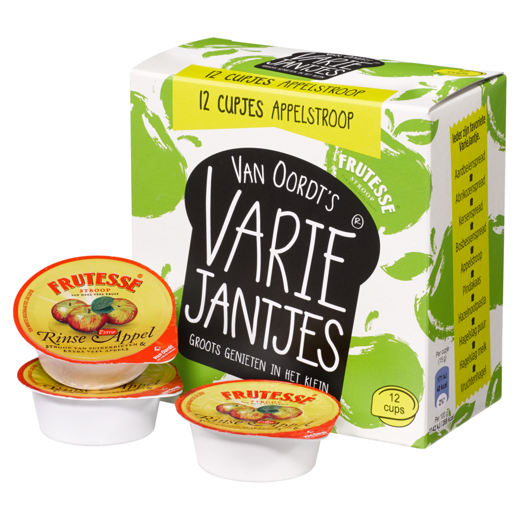Van Oordt VarieJantjes rinse appelstroop cup 15gr