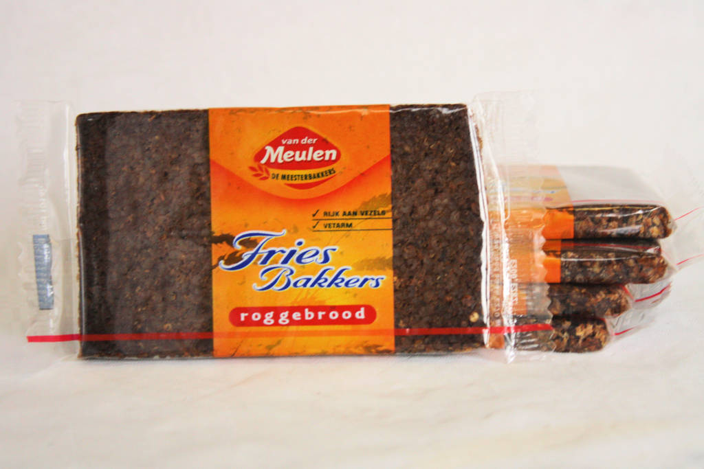 Van der Meulen Roggebrood donker per stuk verpakt