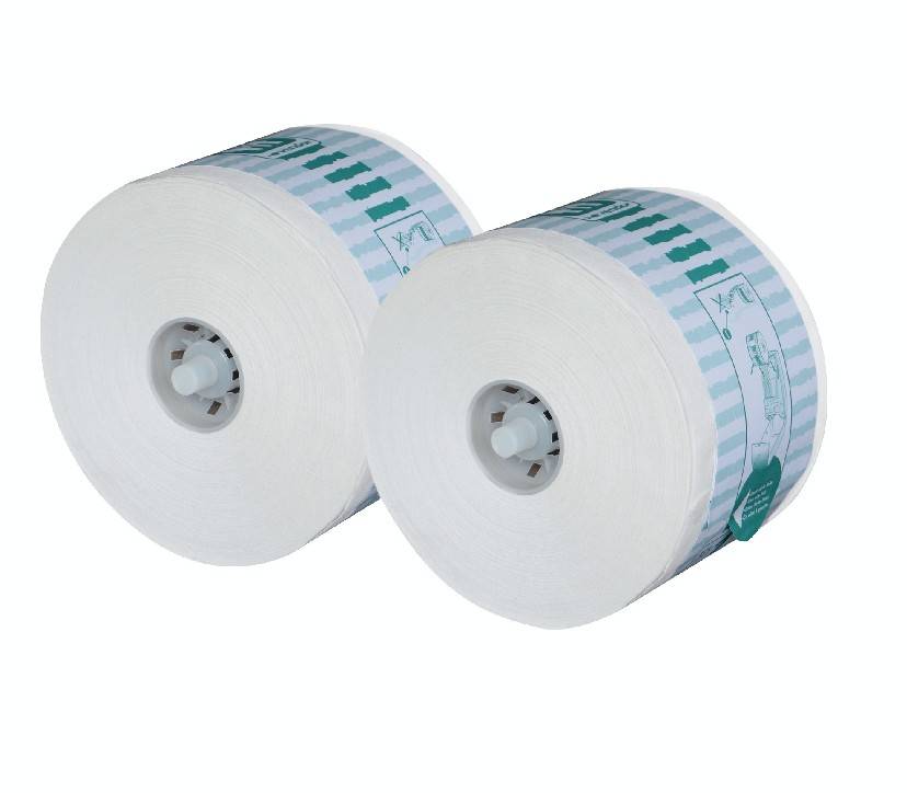 Vendor Toiletpapier crepe-luxe wit 1-laags 150m