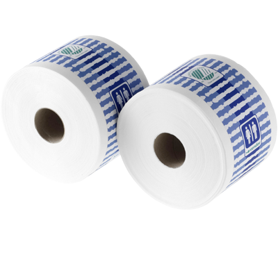 Vendor Toiletpapier wit 2-laags zonder dop 100m