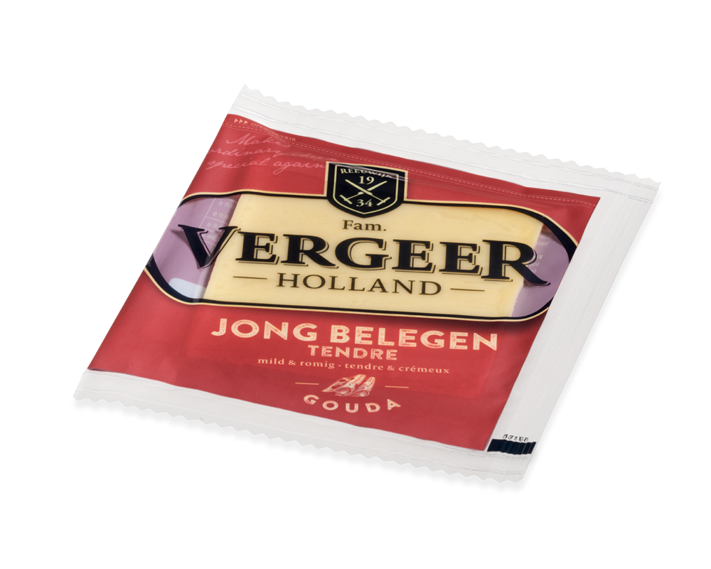 Vergeer Kaas jong belegen 2 plaks 30gr