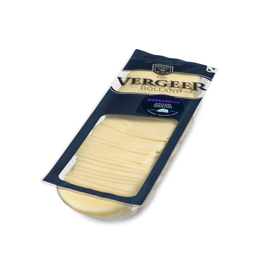 Vergeer Mozzarella plakken 20gr