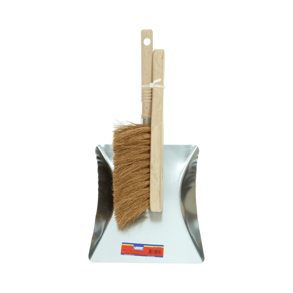 Vero Stoffer+blik handveger hout+kokos blik verzinkt