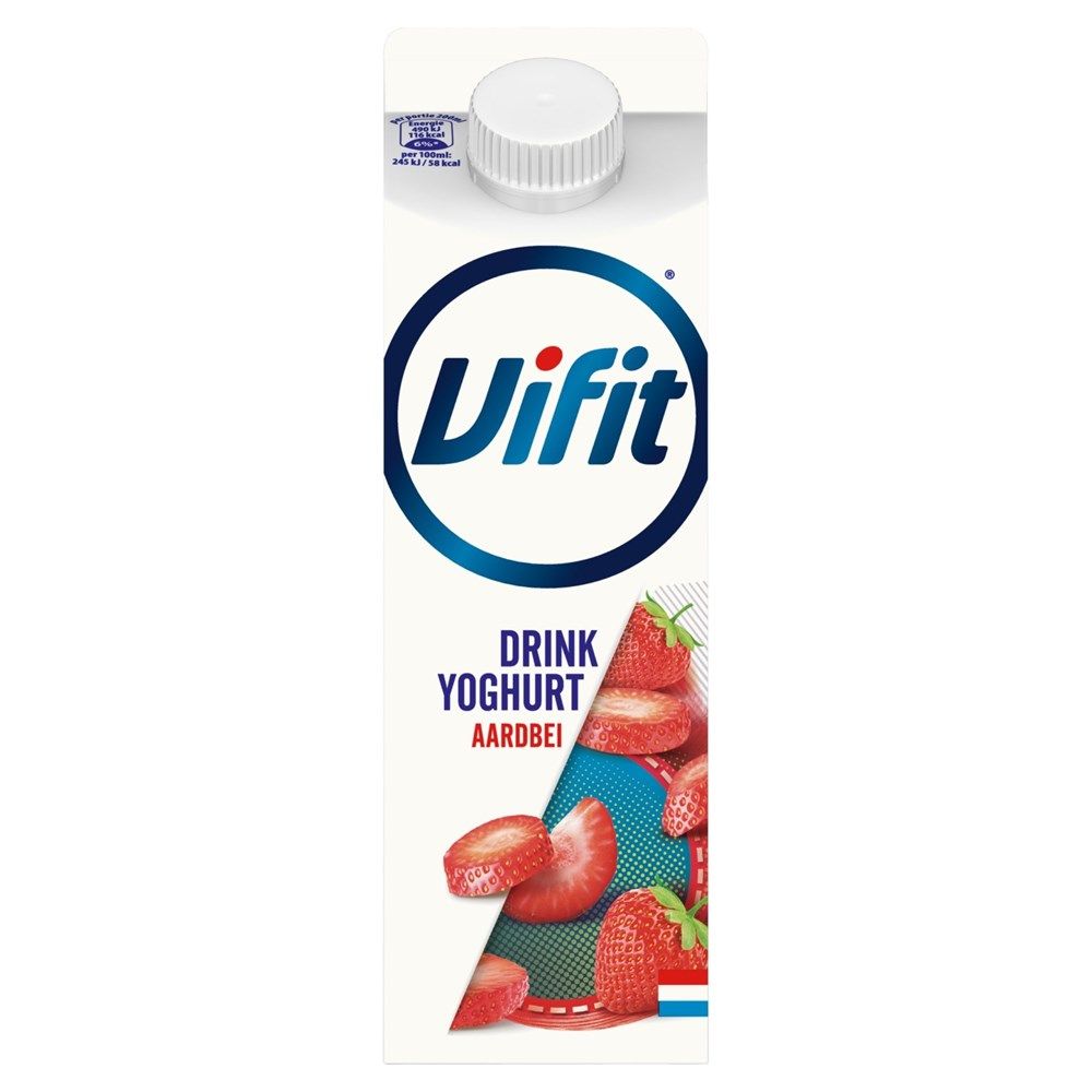 Vifit Drink aardbei 0,5lt