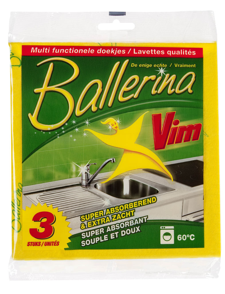 Vim Ballerina doekje 3st