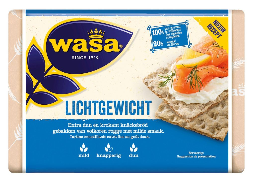 Wasa Knackebrod lichtgewicht 300gr