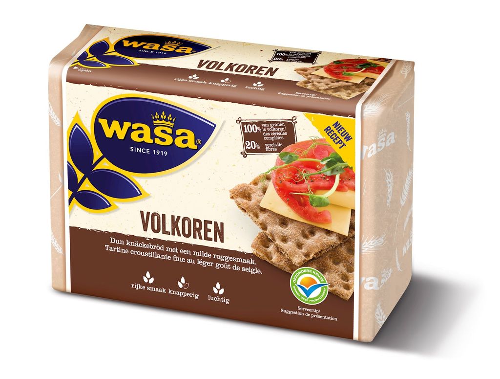 Wasa Knackebrod volkoren 260gr