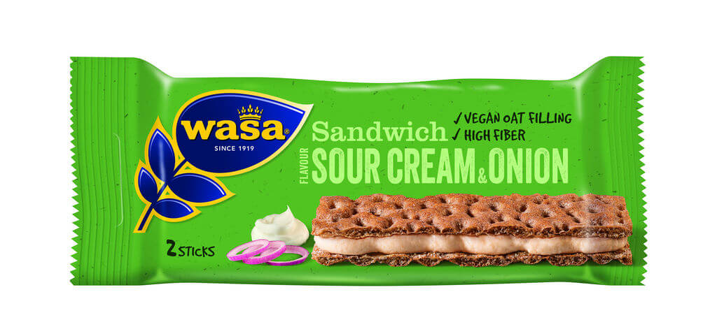 Wasa Sandwich sour cream & onion 33gr