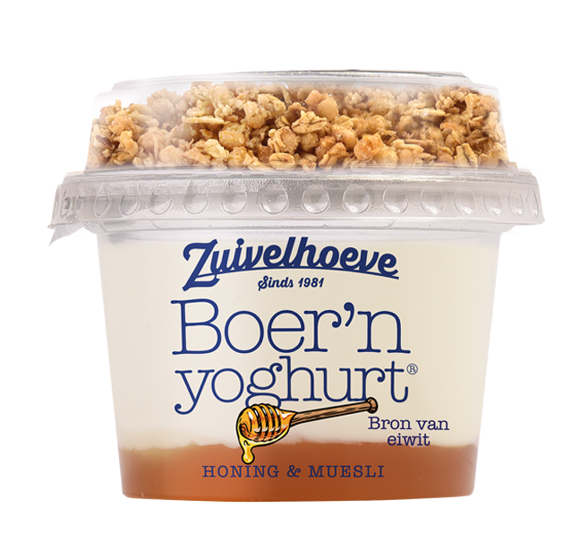 Zuivelhoeve Boerenyoghurt honing 170ml