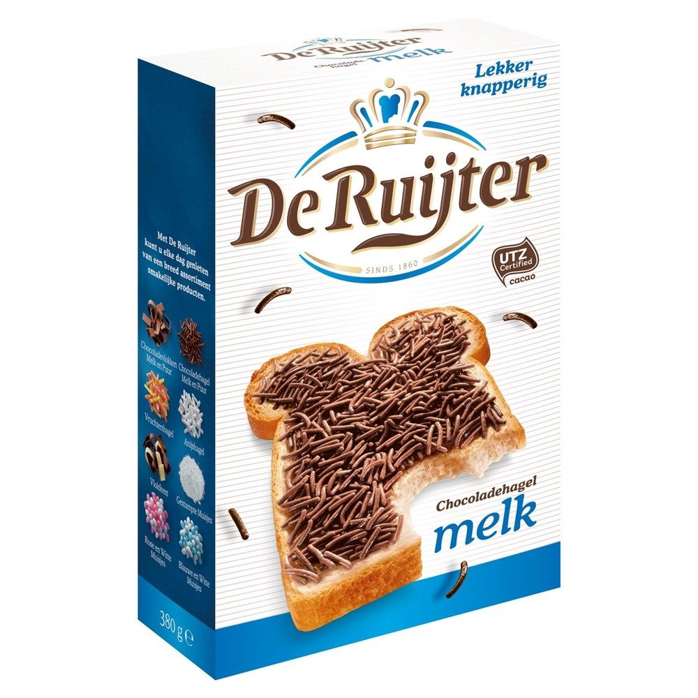 de Ruijter Hagelslag melk 380gr