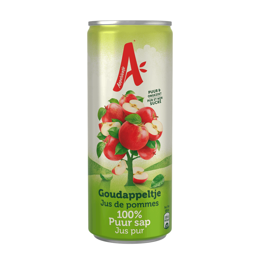 Appelsientje Goudappel blik 25cl