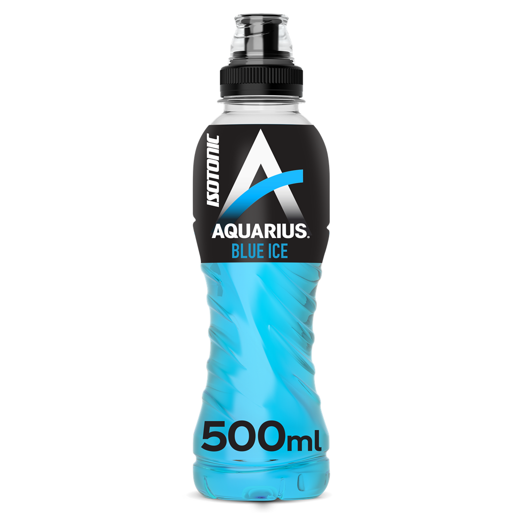 Aquarius Isotonic blue ice petfles 50cl