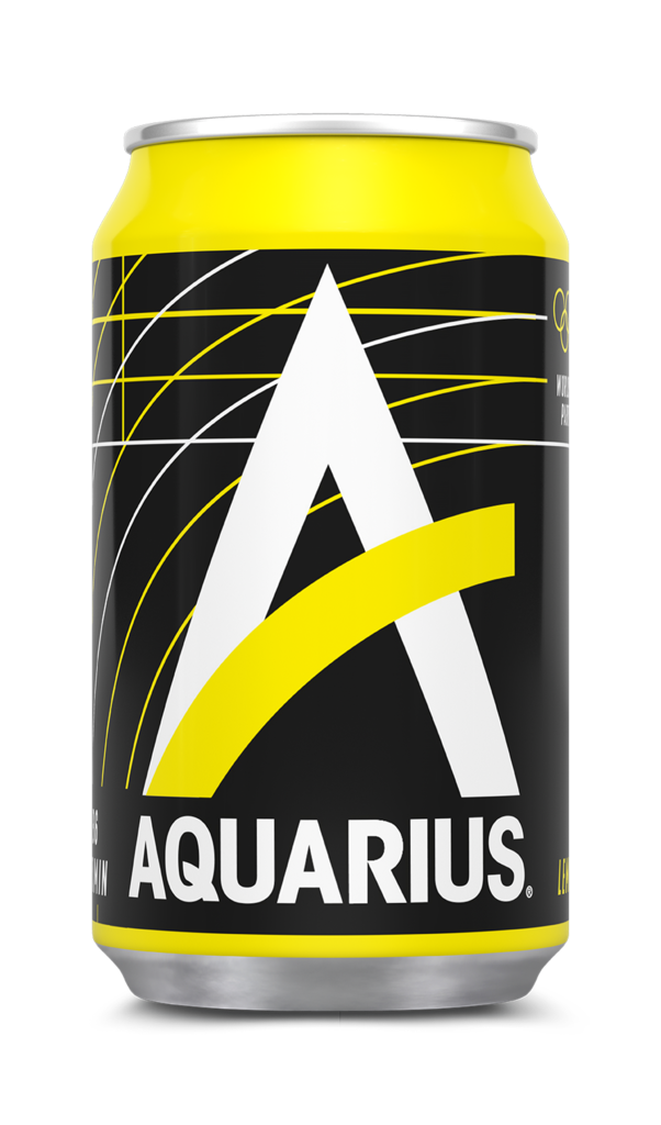 Aquarius Lemon blik 33cl
