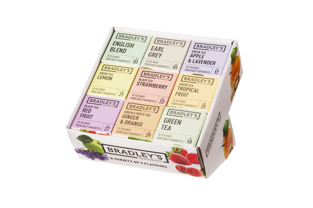 Bradley's Favourites, display pack, fairtrade