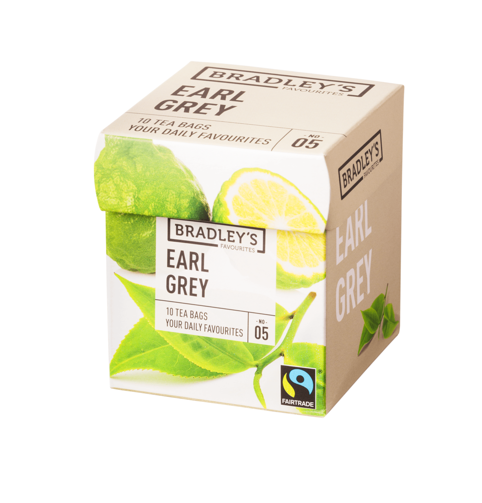 Bradley's Favourites earl grey, fairtrade 2gr