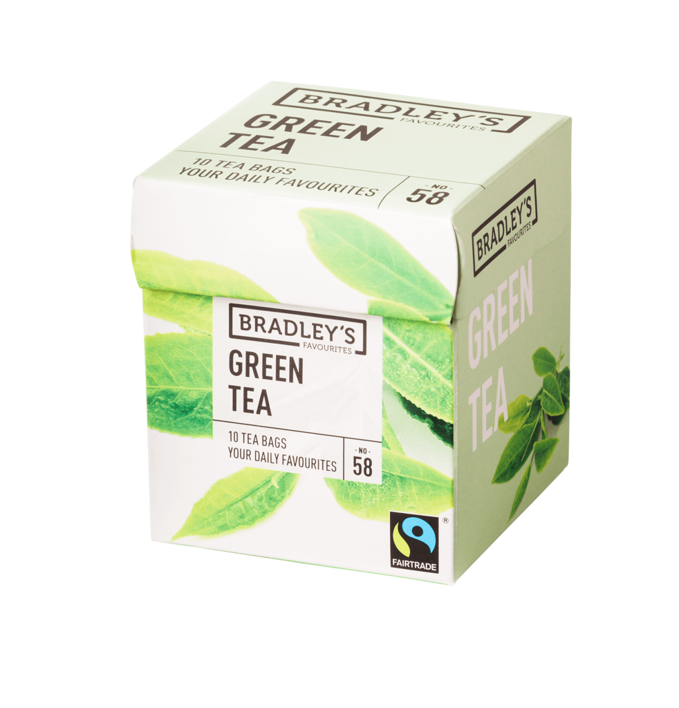 Bradley's Favourites green tea, fairtrade 1,75gr