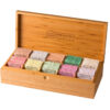Bradley's Organic theekist bamboe 10 vaks zonder inhoud