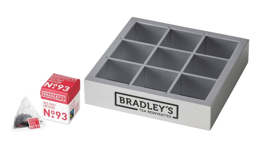 Bradley's Piraminis 9 vaks tafel/terrasloper leeg