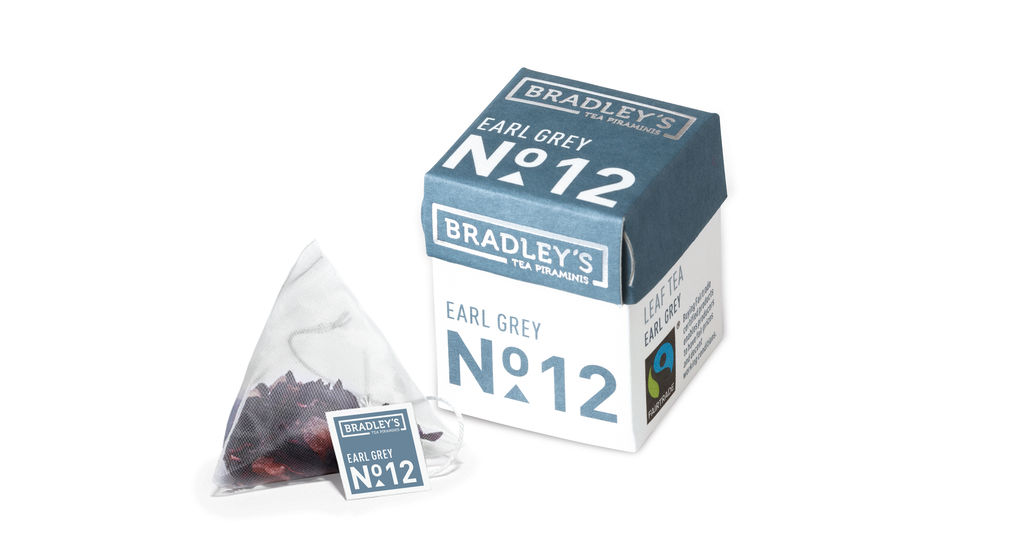Bradley's Piraminis earl grey, fairtrade 2gr