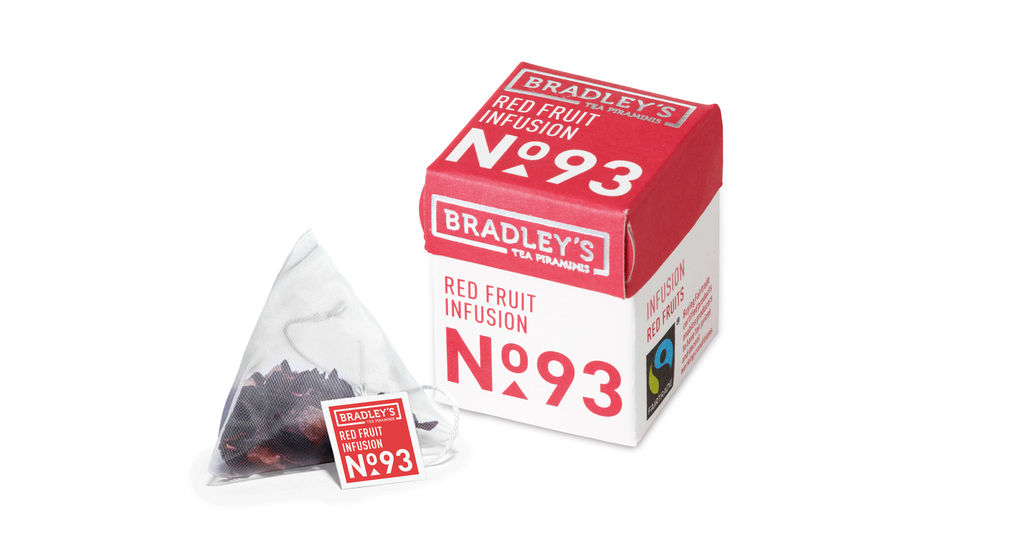 Bradley's Piraminis red fruits, fairtrade 2gr