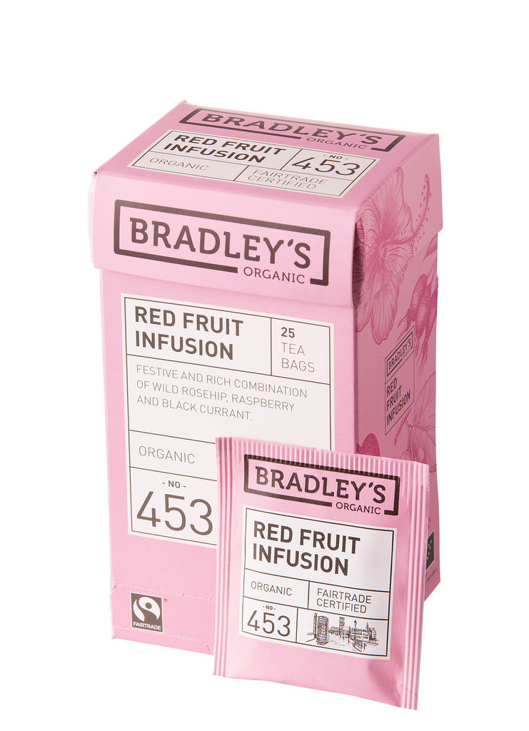 Bradley's Red fruit, fairtrade + biologisch 2gr