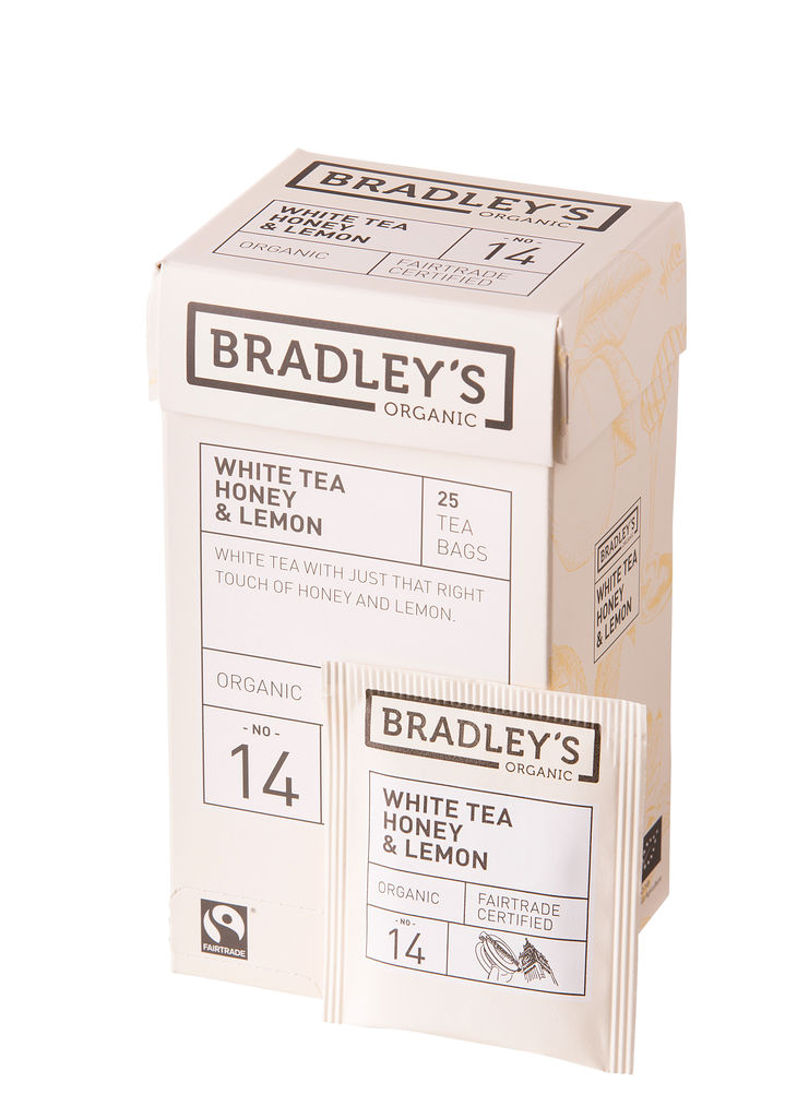 Bradley's White tea honey & lemon, ft + bio 1,75gr